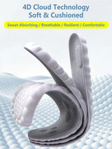 Latex Sport Insoles Orthotic Arch Support Cushion Pads for Shoes