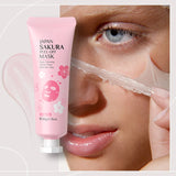 LAIKOU Sakura Skincare Set - Moisturizing Anti-Aging Facial Kit Gift Set