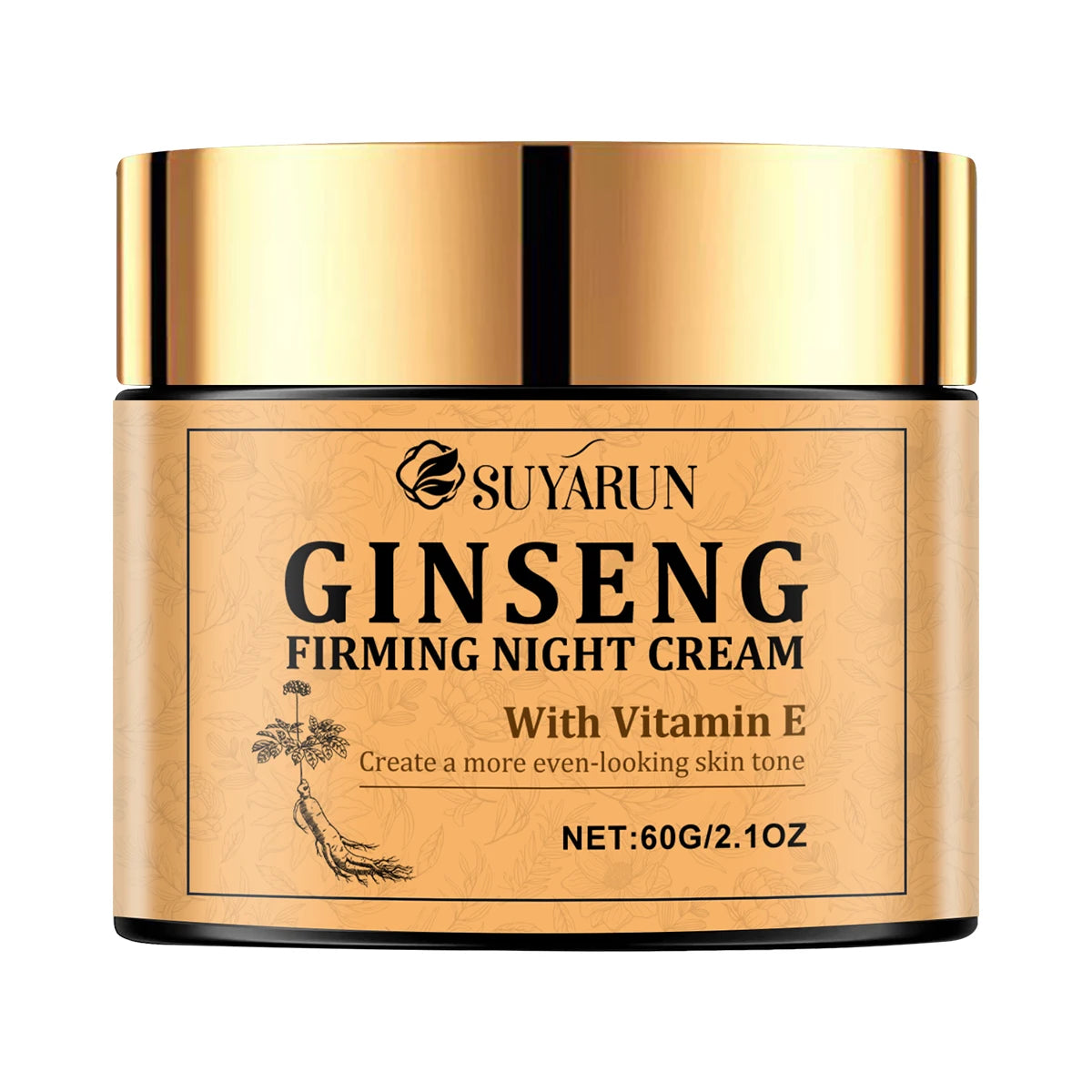 Ginseng Firming Night Cream - Moisturizing Anti-Aging Skin Care 50ml