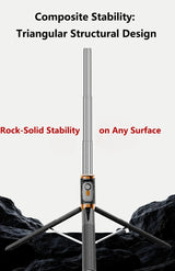 Selfie Stick Tripod 1.7m with Dual Fill Lights & Bluetooth Remote