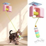 Interactive Electric Cat Teasing Stick Toy for Playtime and Fun