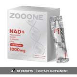 NAD 1000mg Liquid Supplement Packets with Nicotinamide Riboside & Resveratrol