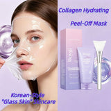 Korean Skincare Collagen Peel Off Facial Mask, 100g, Pore Cleansing