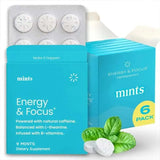 Sugar-Free Caffeine Mints with L-Theanine and B Vitamins, 20 Count