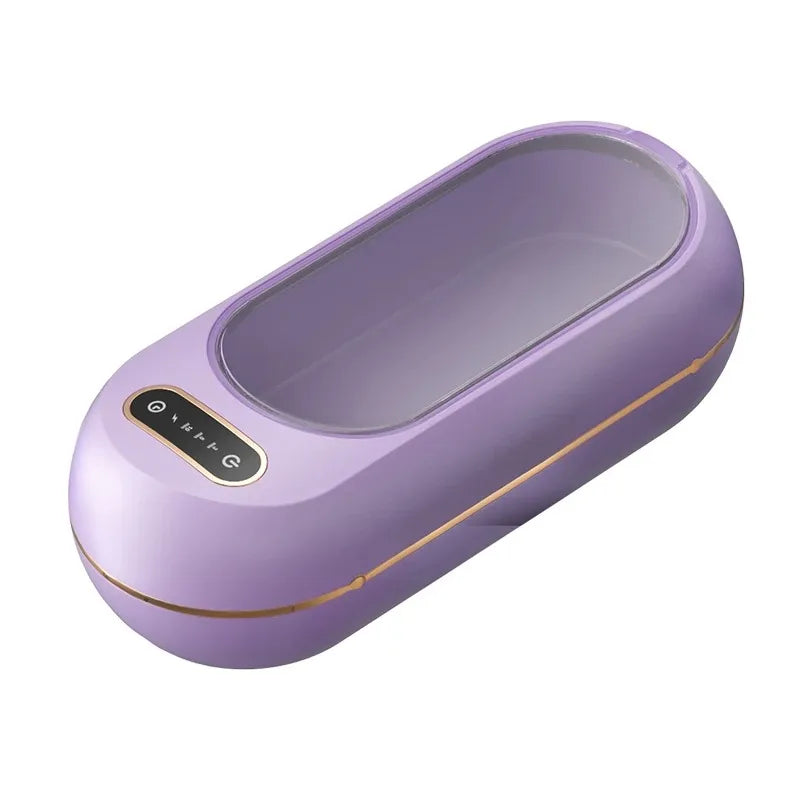 Ultrasonic Cleaner 45KHz for Glasses & Jewelry - Efficient Home Cleaning