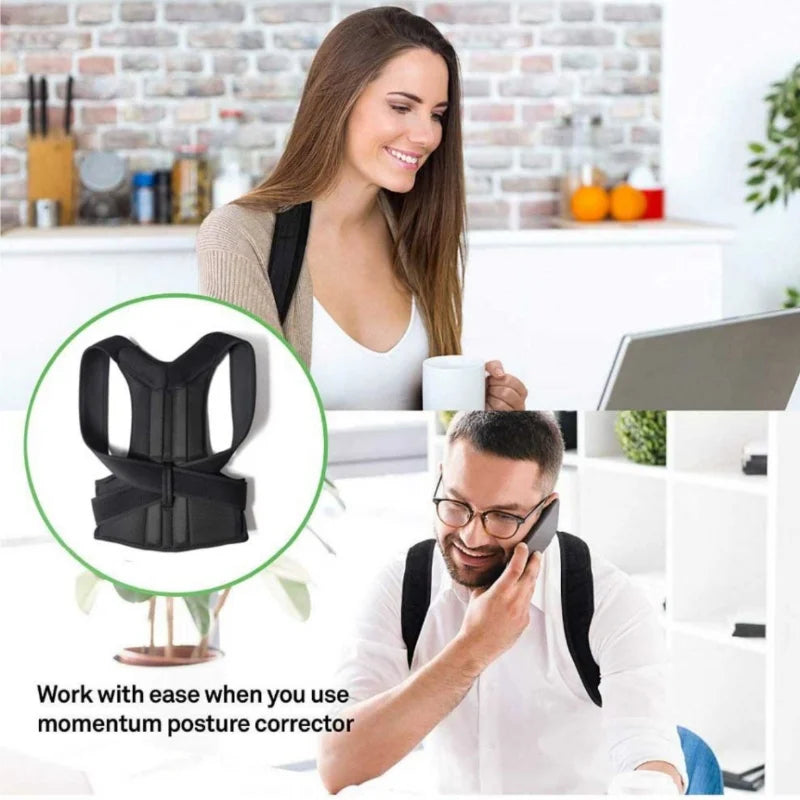 Posture Support Sitting Trainer | Adjustable Unisex Back Support Aid