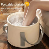 Foldable Portable Foot Soak Bath Tub with Heat Preservation