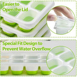 Silicone C Mold with Lid - 2/4pcs C 14 Cube Set