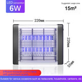 Electric Mosquito Trap Lamp - Silent Insect Killer for Garden & Outdoor