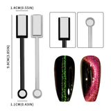 Nail Art Magnetic Stick Wand Pen Set for 3D Gel Painting - 4 Tools