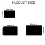Cartoon Cat Entrance Door Mat - 2D Wooden Design - Anti-Slip Soft Pad