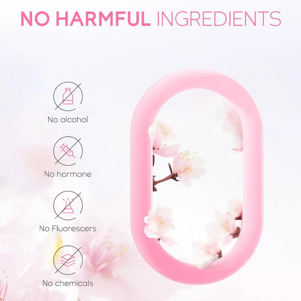 Sakura Skin Care Set with Cleanser, Serum, Eye Cream - Travel Kit for Women