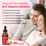 Vitamin B12 Drops, 1 oz, Convenient Format for Daily Routines