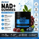 NAD+ Gummies with Nicotinamide Riboside, 30 Count, Sweet-Tart Chews