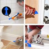 3PCS Silicone Caulk Nozzle Applicator Tools Kit for Sealant and Epoxy