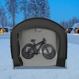 Portable Waterproof Bike Storage Shed for 1-4 Bikes, 220x150x185cm