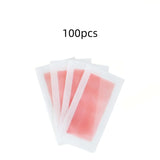 Depilatory Wax Strips 100 Pcs Hair Removal Paper for Face Body Beauty Tools