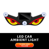 Solar Powered Neon Light LED Car Ambient Lamp USB Rechargeable Cool Effect