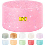 Glitter Silicone Cup Sleeves for Stanley Tumblers, 12-24OZ, 1/6PCS