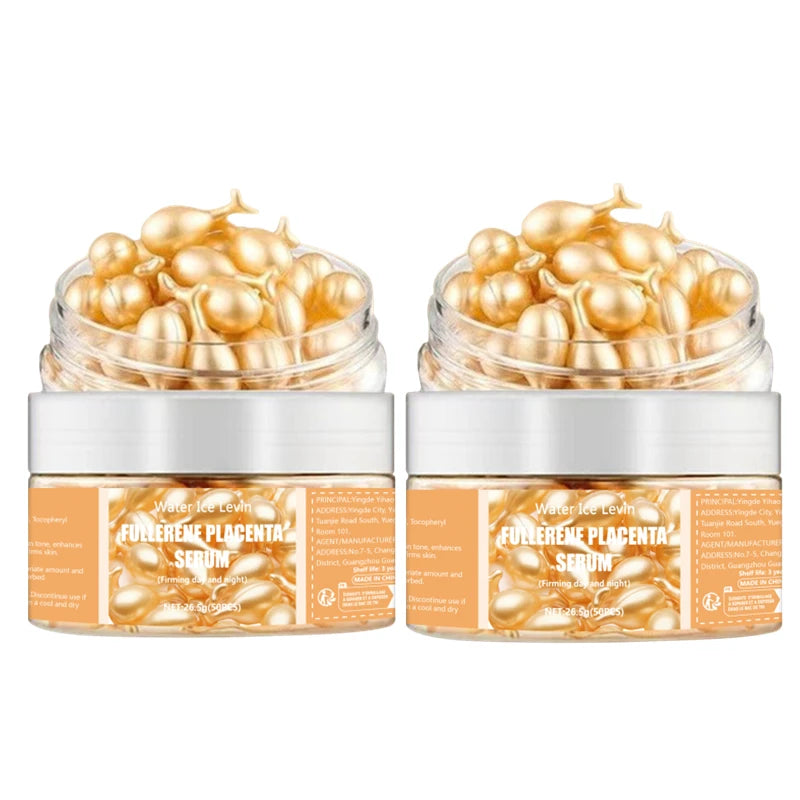 Collagen Face Care Capsules 50Pcs Hyaluronic Acid Serum for Skin Care