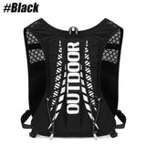 Lightweight Hydration Backpack Vest for Running, Hiking, Cycling - 1pc