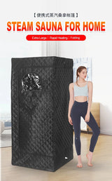 Portable Infrared Sauna Box with Remote Control - Foldable Sweat Room