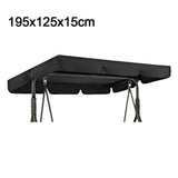 Garden Swing Canopy Replacement Waterproof Cover for Patio Swing
