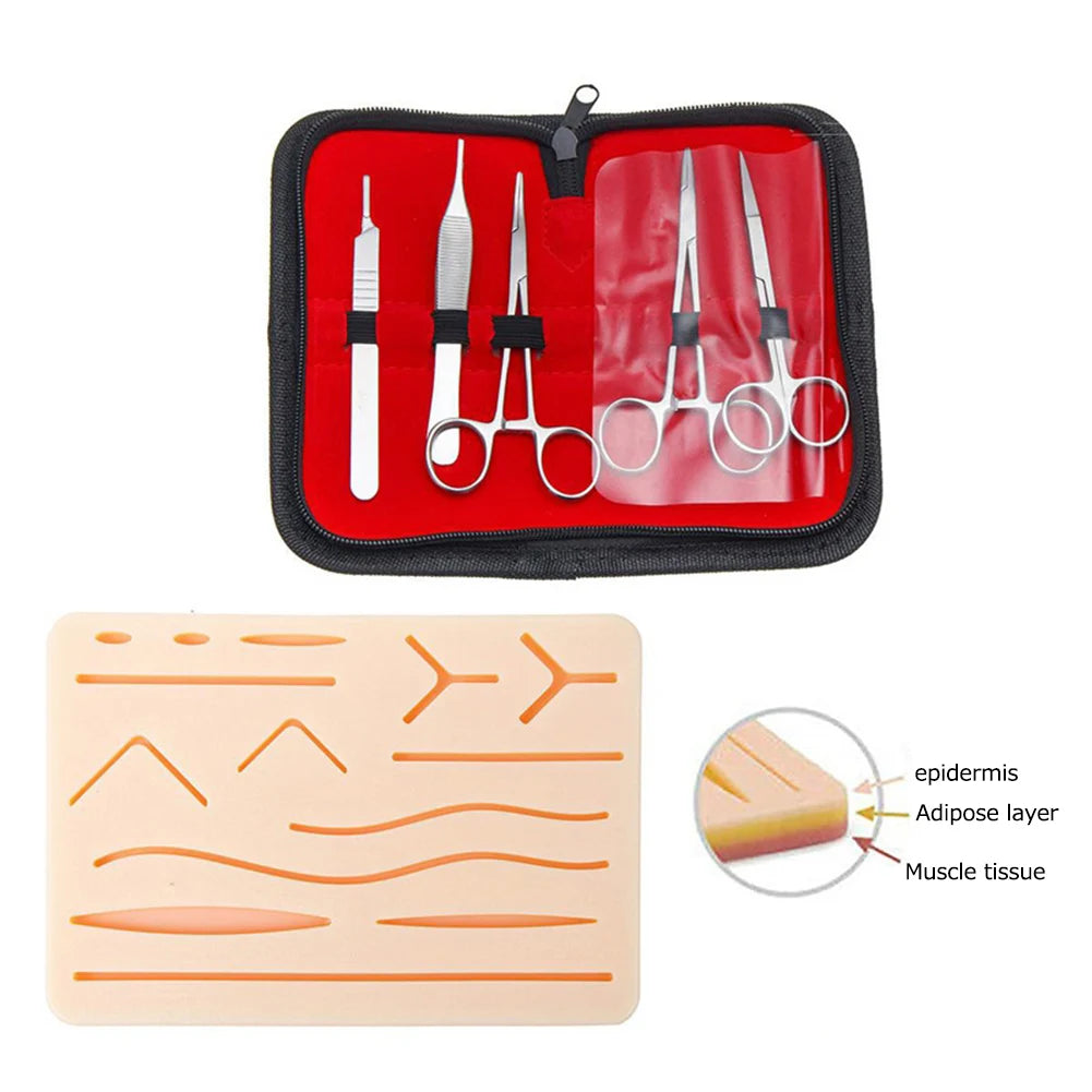 Suture Practice Kit for Medical Students - 1-4 Set Surgical Training Tools