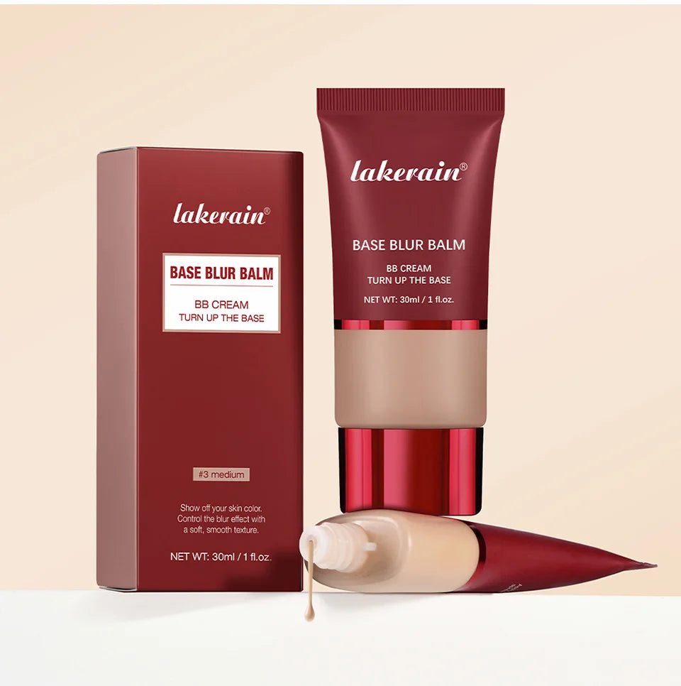 Matte BB Cream Foundation with Oil Control, 5 Colors Available, 30ml