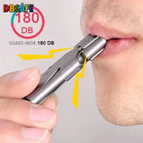 Survival Whistle High Decibel Emergency Keychain Pendant Outdoor Tool