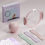 Pilates Ring Fitness Circle - Lightweight Foam Padded Handles, Toning