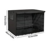 Pet Cage Cover Waterproof Oxford Dog Cat Crate Cover for Indoor Use