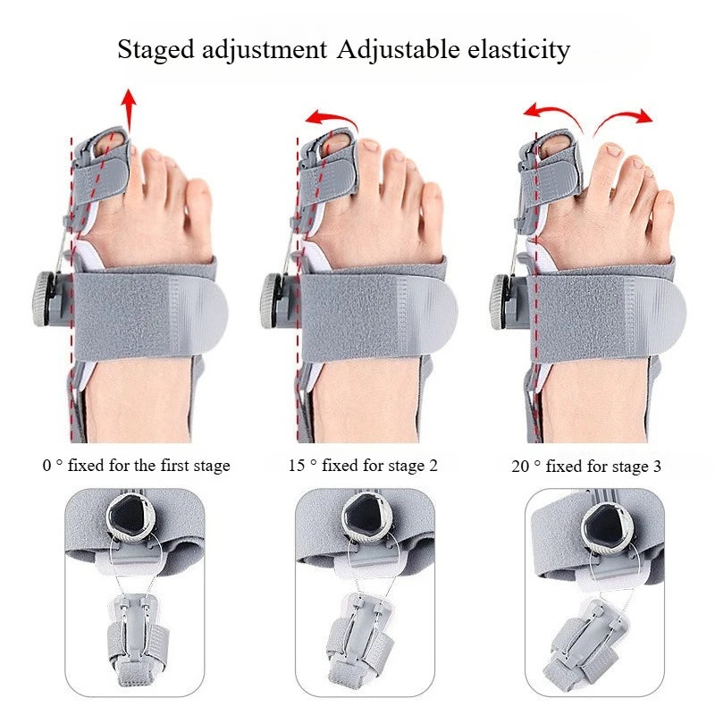 Hallux Valgus Corrector for Bunions - Toe Separator Foot Care Device