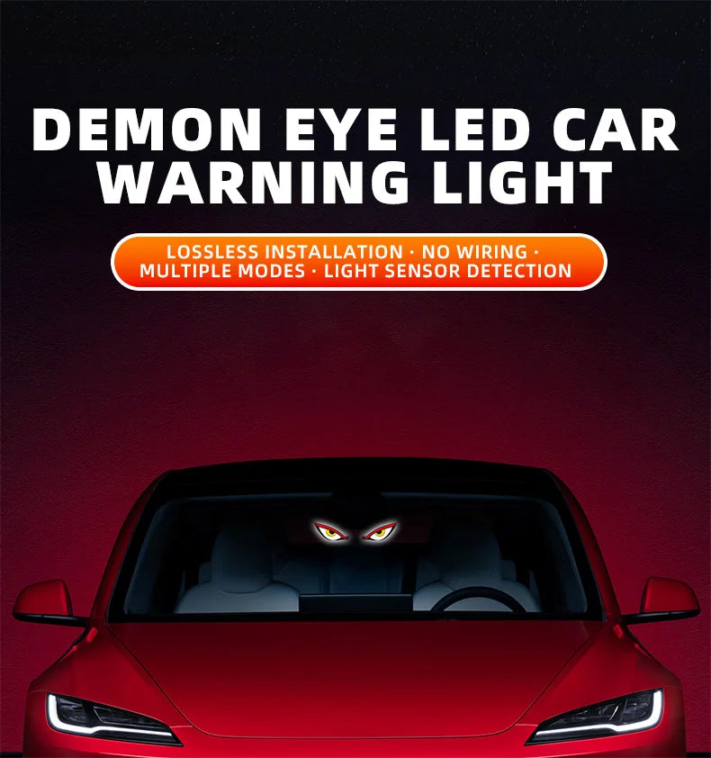 Solar Powered Neon Light LED Car Ambient Lamp USB Rechargeable Cool Effect