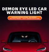 Solar Powered Neon Light LED Car Ambient Lamp USB Rechargeable Cool Effect