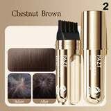 2-in-1 Plant Hair Dye Stick with Comb - Temporary Hair Color for White Hairs
