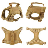 Tactical Cat Harness Adjustable Escape Proof Soft Mesh Vest for Walking
