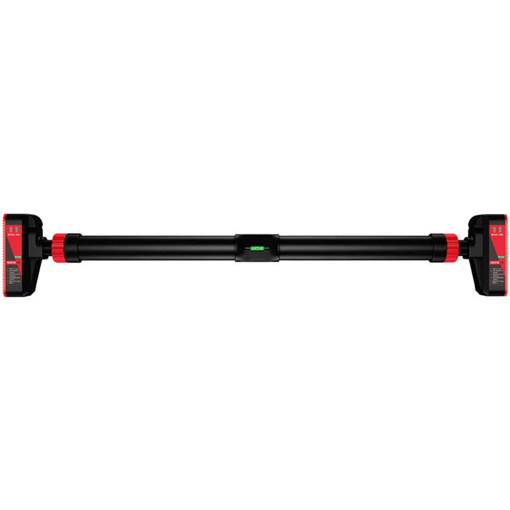 Adjustable Pull-Up Bar with Level Gauge 69-92cm, 200kg Max Load Capacity