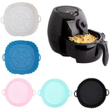 Silicone Air Fryer Baking Pan Liner | High Temp Resistant | Reusable Mat