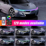 LED Neon Strip Running Lights for 12V Car - APP Control Multi-function