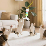 Interactive Electric Cat Teasing Stick Toy for Playtime and Fun