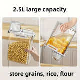 Moisture-Proof 2.5L Sealed Storage Container for Food Storage