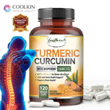 Curcumin Supplement 2600mg with Black Pepper for Enhanced Absorption