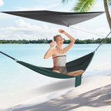 Portable Camping Hammock Set with Tree Straps, 440lbs Capacity