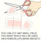 Professional Wax Tapes for Hair Removal, 6 Sticks, Body & Face Use