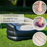 Portable Inflatable Double Sofa Bed for Camping & Outdoor Lounging