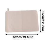 Sauna Mat Set 50x33cm 2pcs Water Absorbent Heat Insulation Cushion