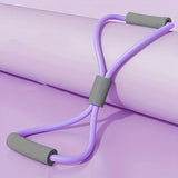 Portable Fitness Equipment 8 Shape Resistance Band for Home Gym Workout Pilates