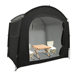 Portable Waterproof Bike Storage Shed for 1-4 Bikes, 220x150x185cm