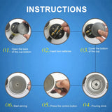 Automatic Stirring Electric Mixing Cup 450ML Stainless Steel Insulated Mug